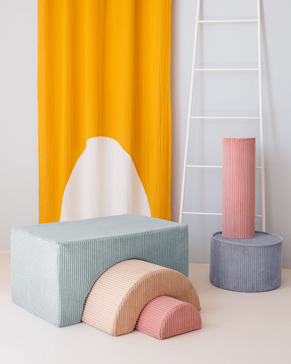 Wigiwama Kissen Roll, Pink Mousse