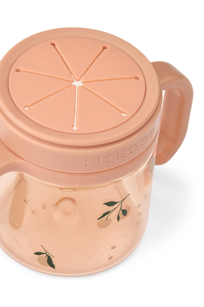 Liewood Snackbecher Enyo, Peach / Sea shell