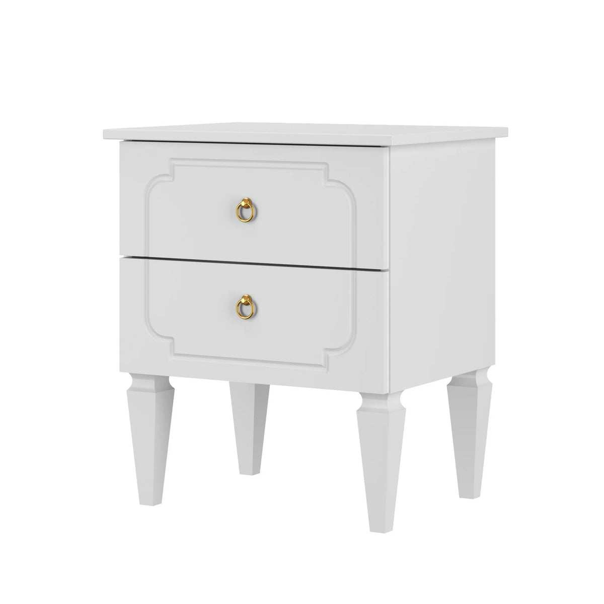 Bellamy Nachttisch Royal, weiß