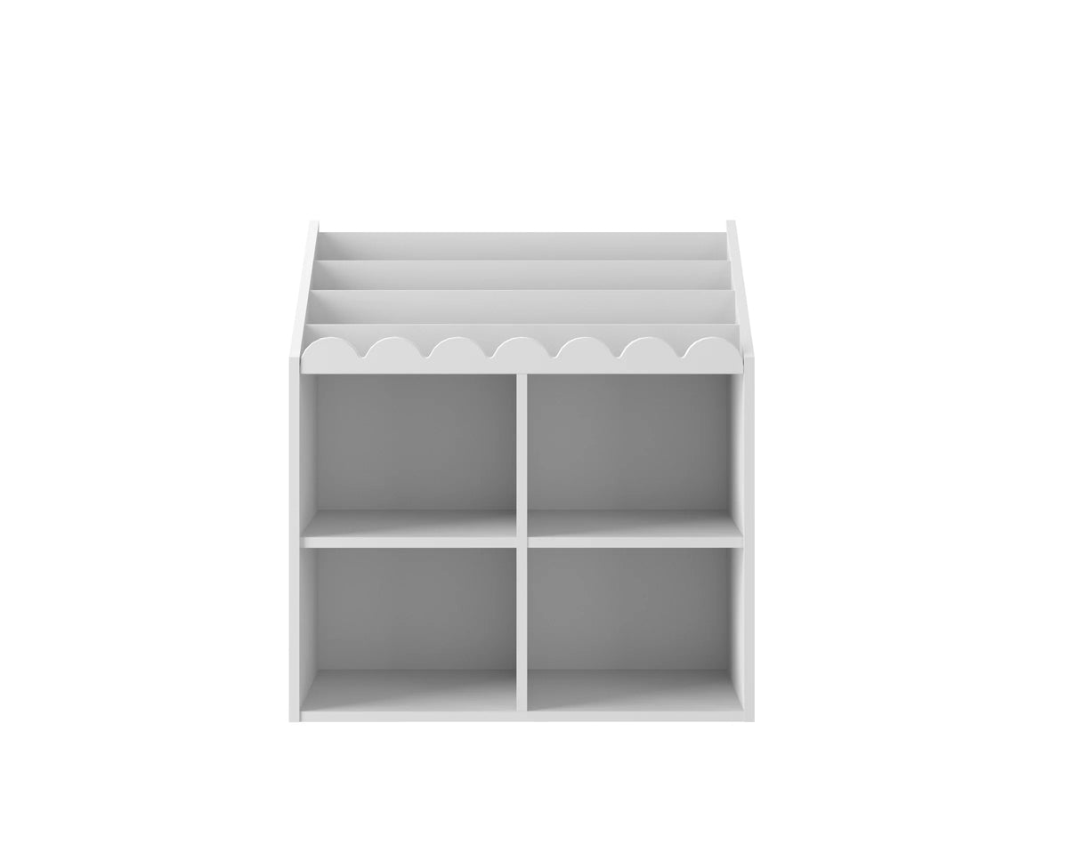 Bellamy Montessori-Bücherregal Book Nook, weiß