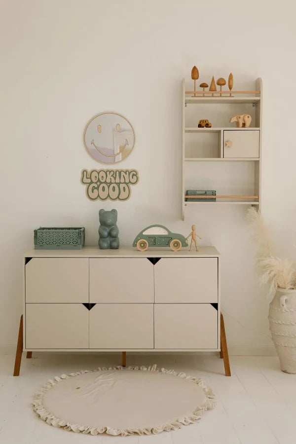 Bellamy Kommode mit 6 Schubladen Lotta, creme