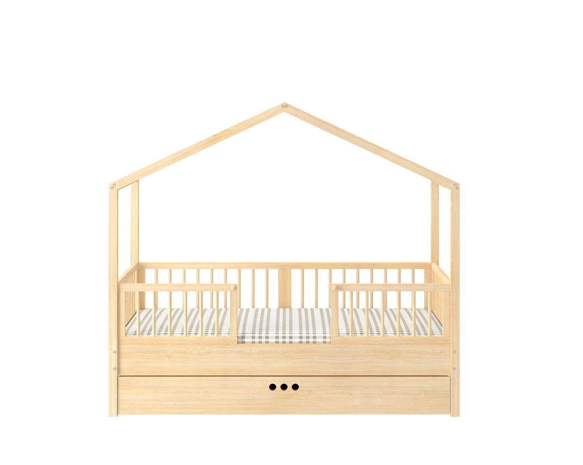 Bellamy Hausbett 80x160 cm Dream Nest, natur