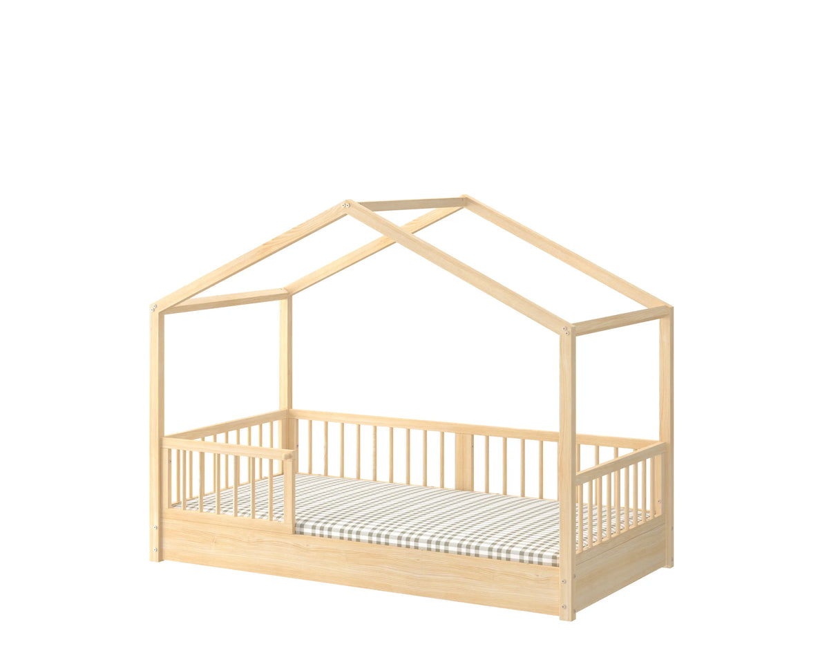 Bellamy Hausbett 80x160 cm Dream Nest, natur