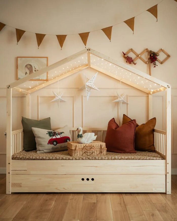 Bellamy Hausbett 80x160 cm Dream Nest, natur