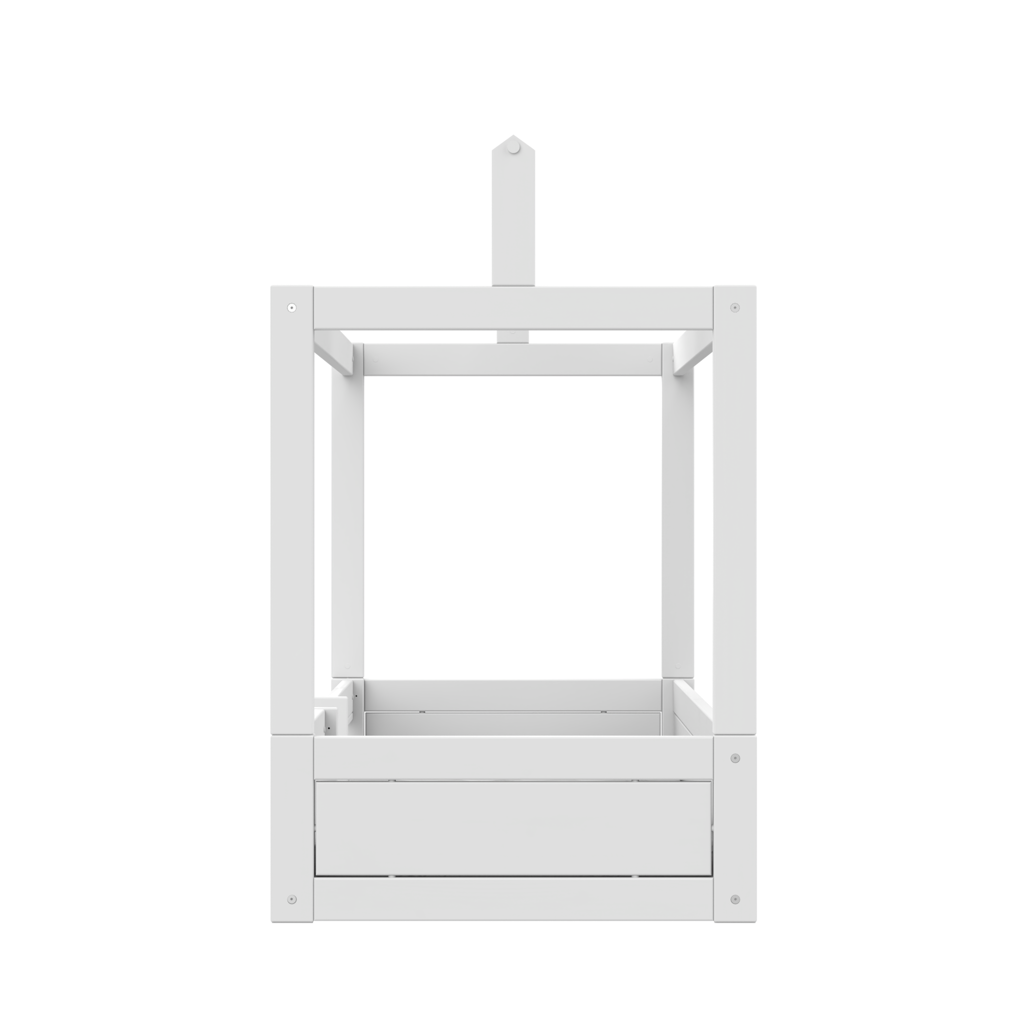 Lifetime Montessori Bett mit Dachkonstruktion & Bettfronten 90 x 200 cm