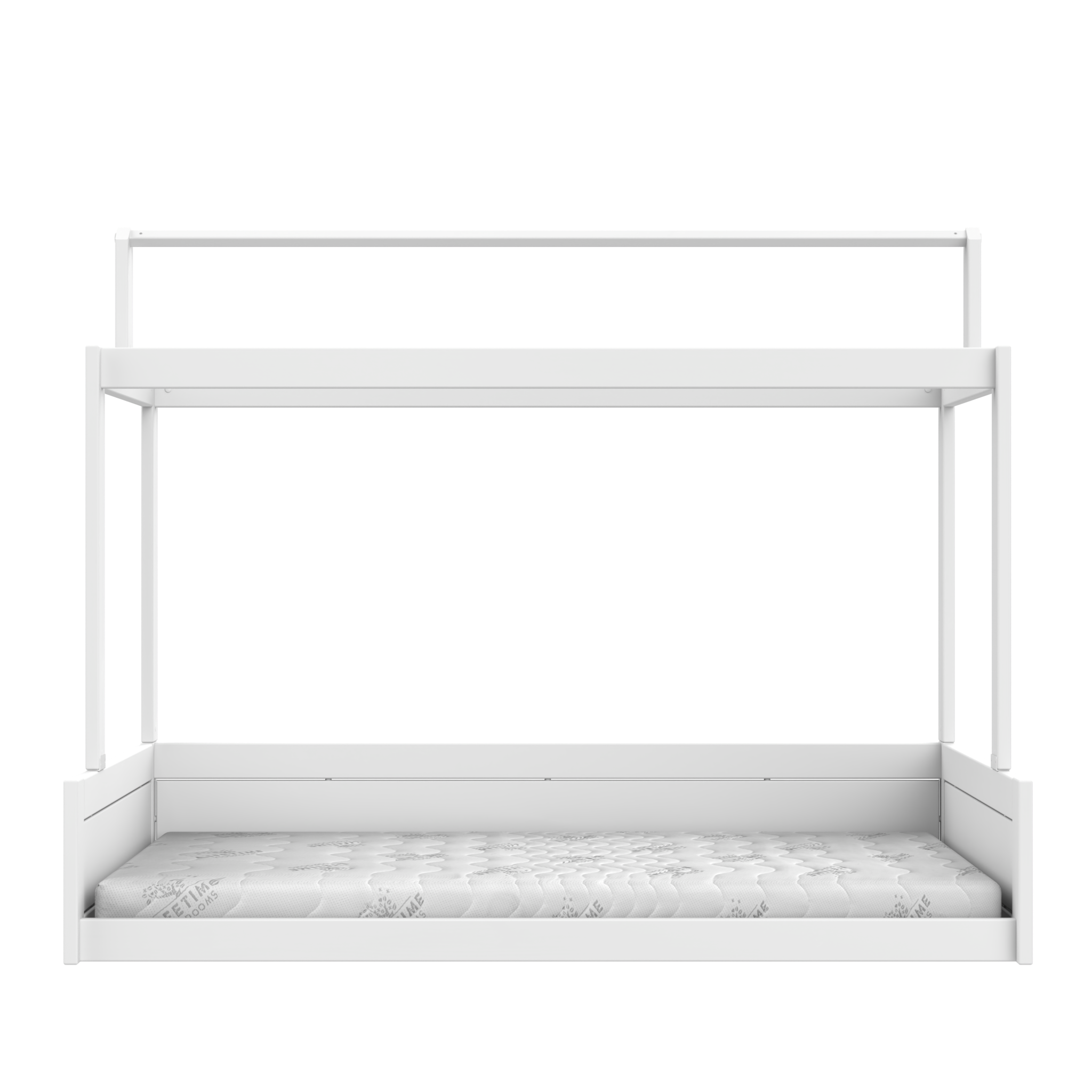 Lifetime Montessori Bett mit Dachkonstruktion 120 x 200 cm
