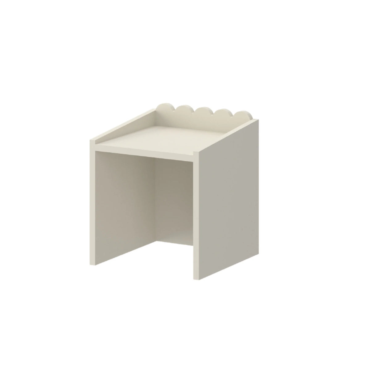 Bellamy Stuhl Book Nook, creme