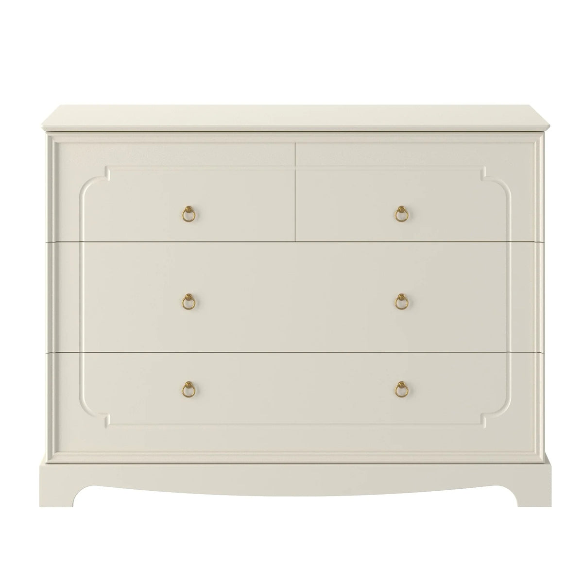 Bellamy Kommode mit 4 Schubladen Royal, creme