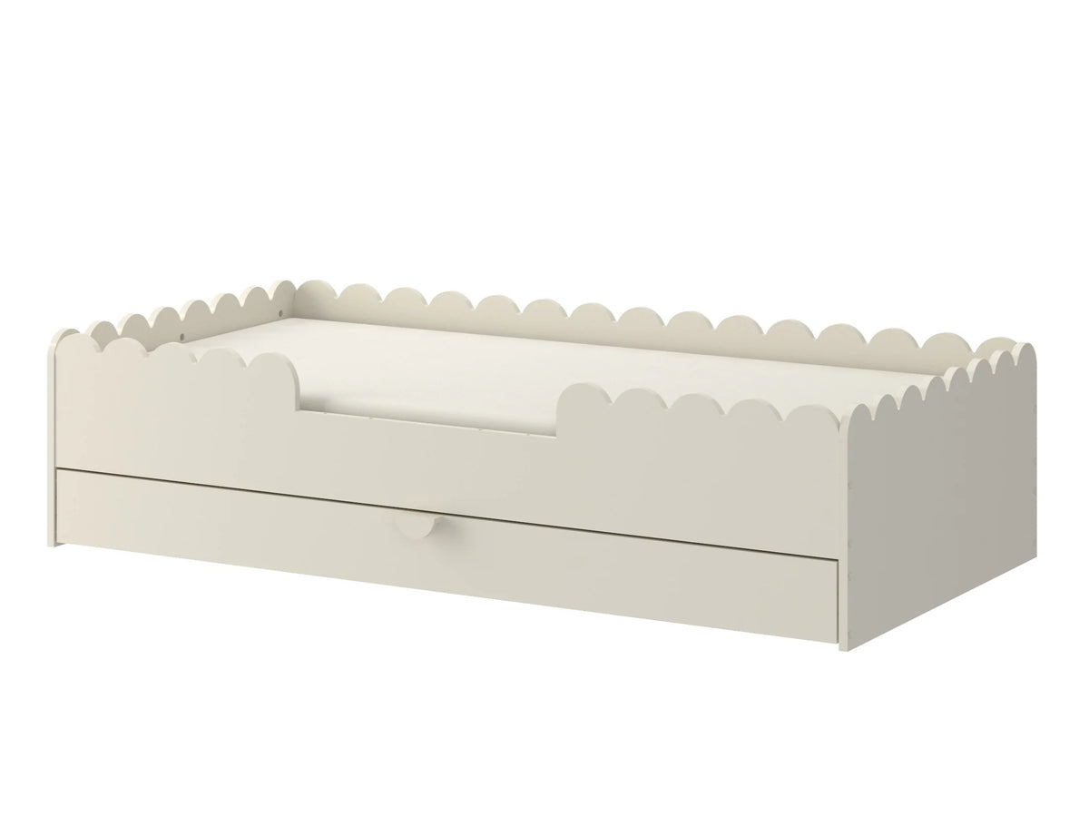 Bellamy Bodenbett 80x160 cm Book Nook, creme