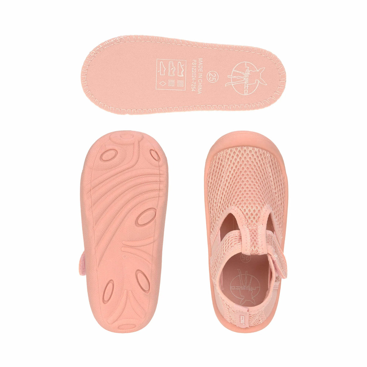 Lässig Badeschuhe, rosa