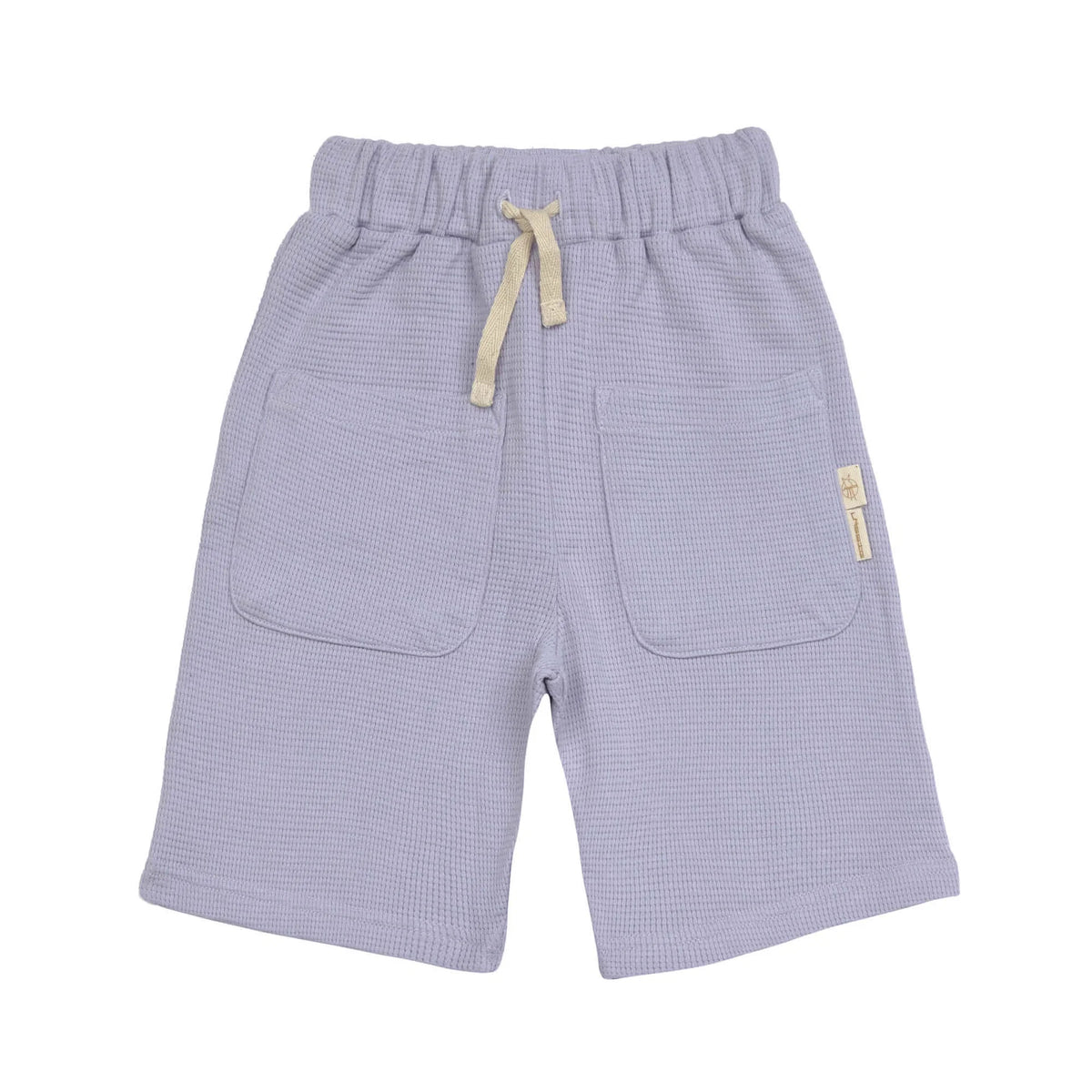 Lässig kurze Hose Waffle, lila