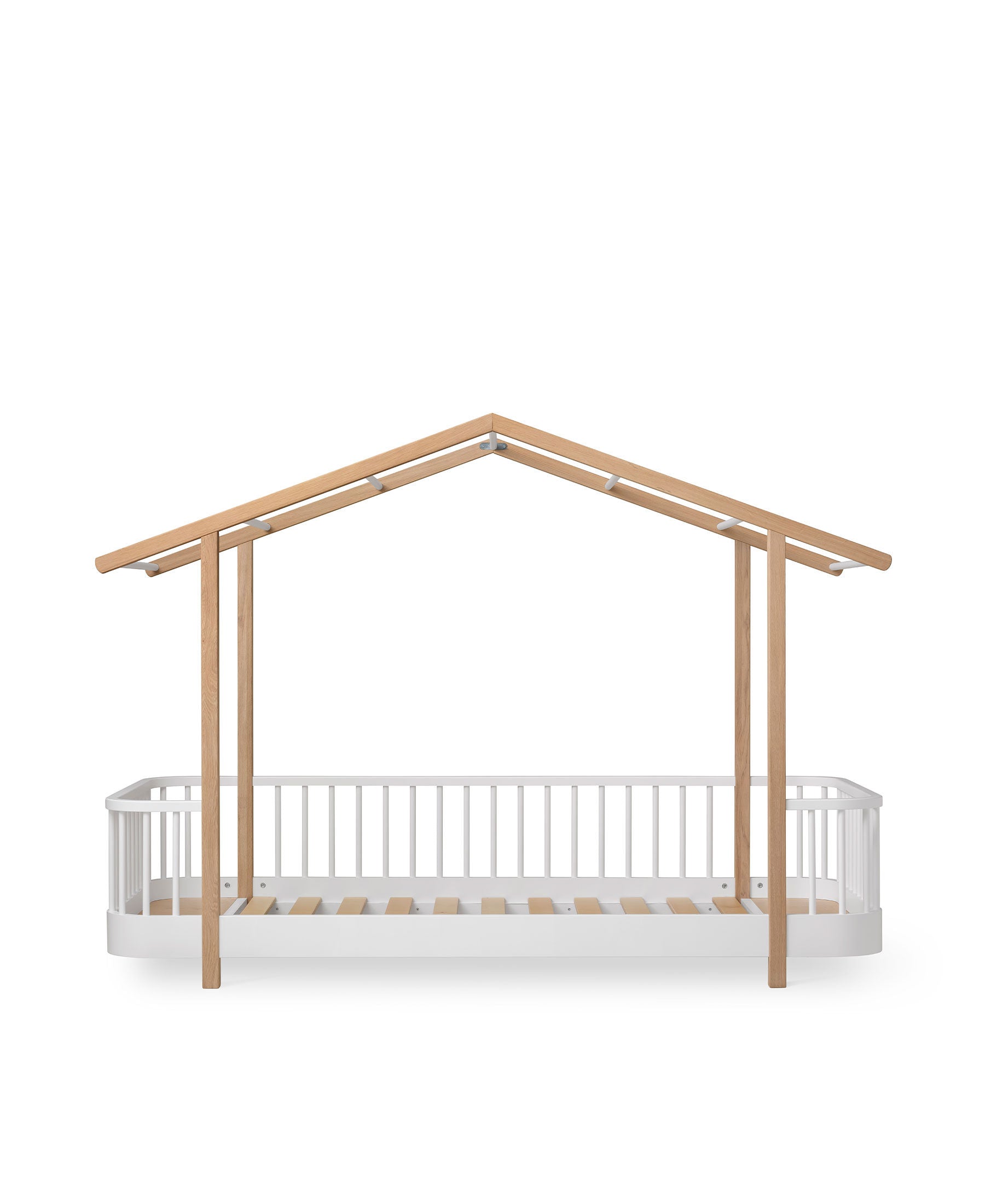 Oliver Furniture Wood Original Hausbett, weiß/Eiche