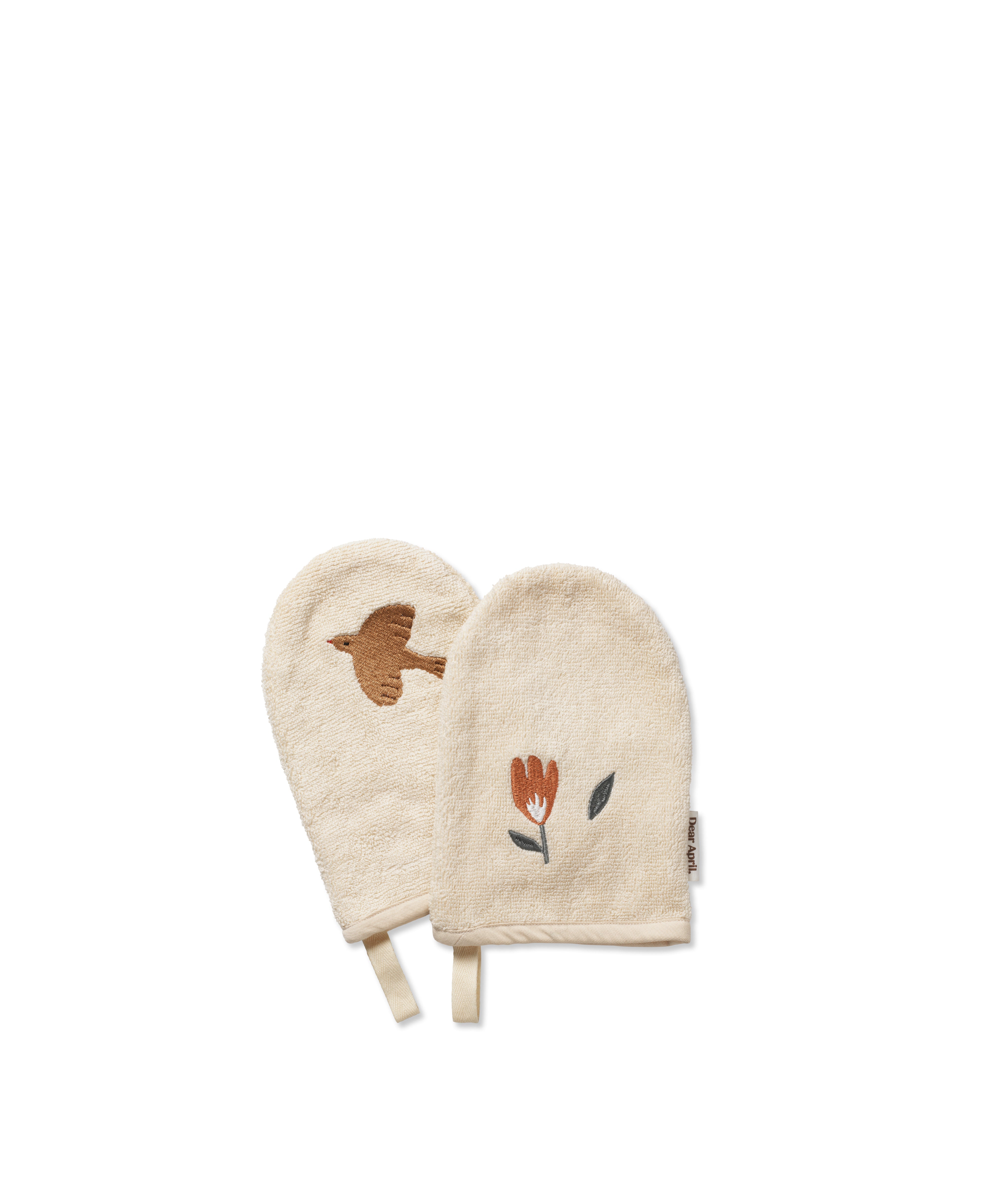 Dear April Paw Waschlappen 2er-Pack, Harmony