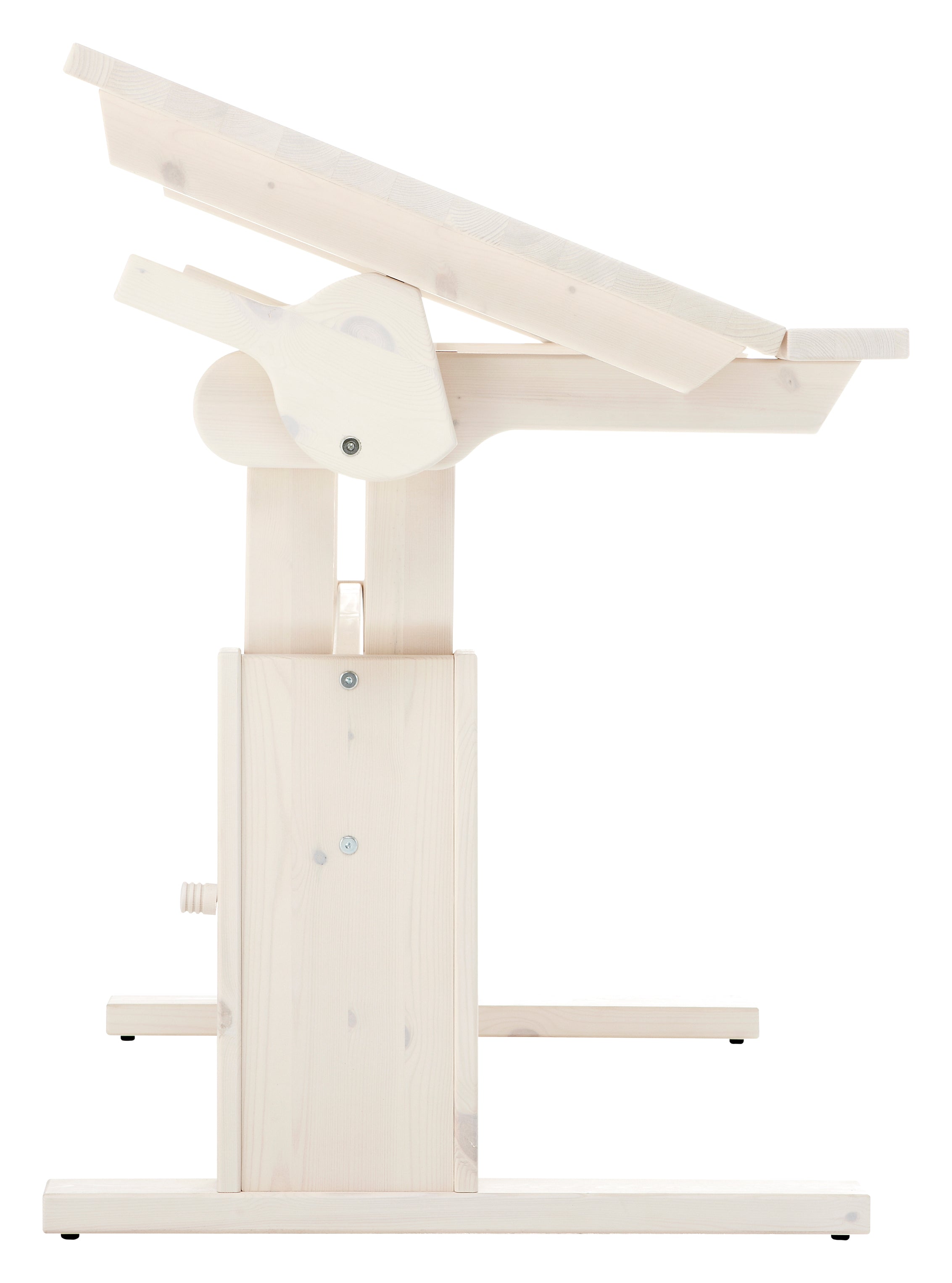 Lifetime Höhenverstellbarer Holzschreibtisch mit Neigung