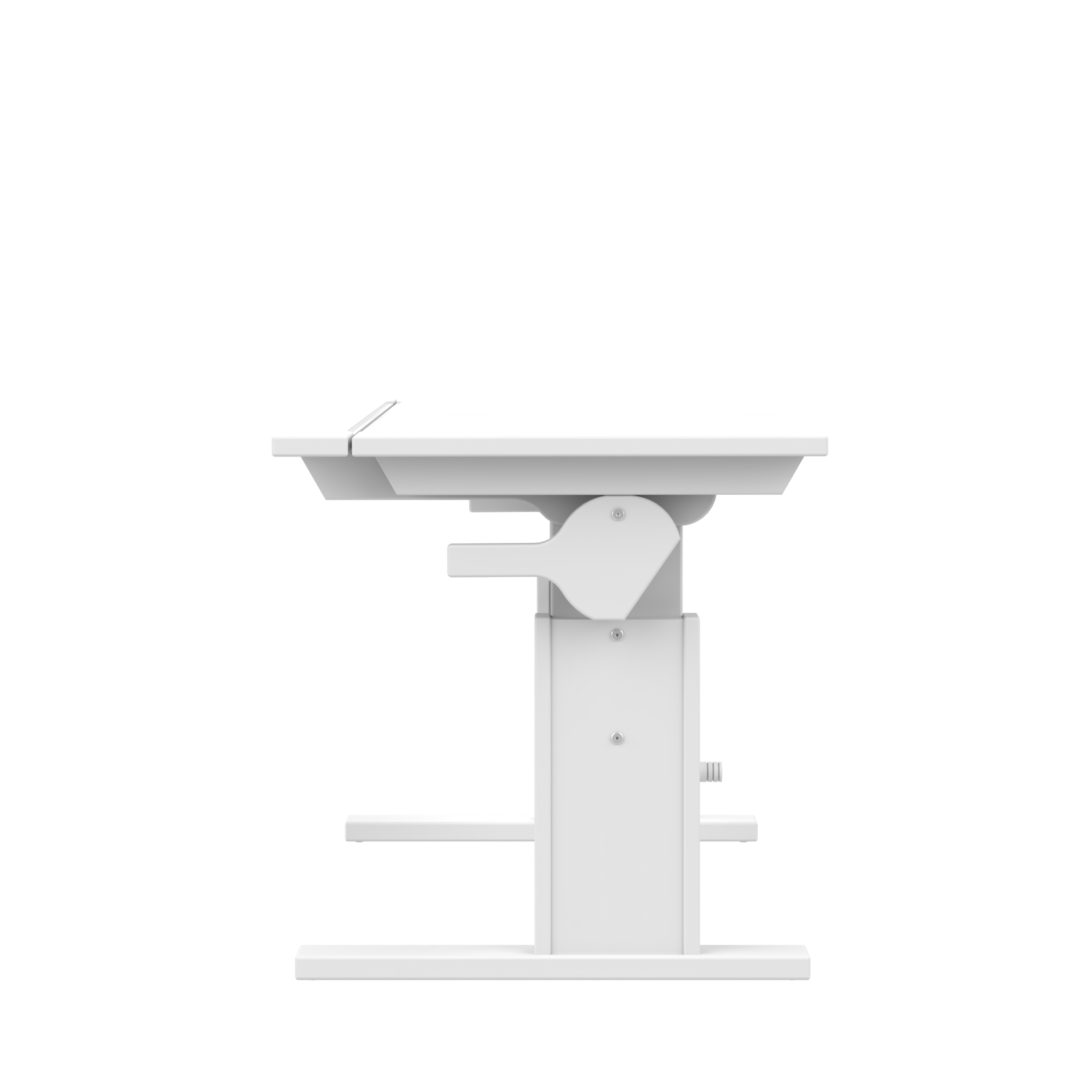 Lifetime Höhenverstellbarer Holzschreibtisch mit Neigung