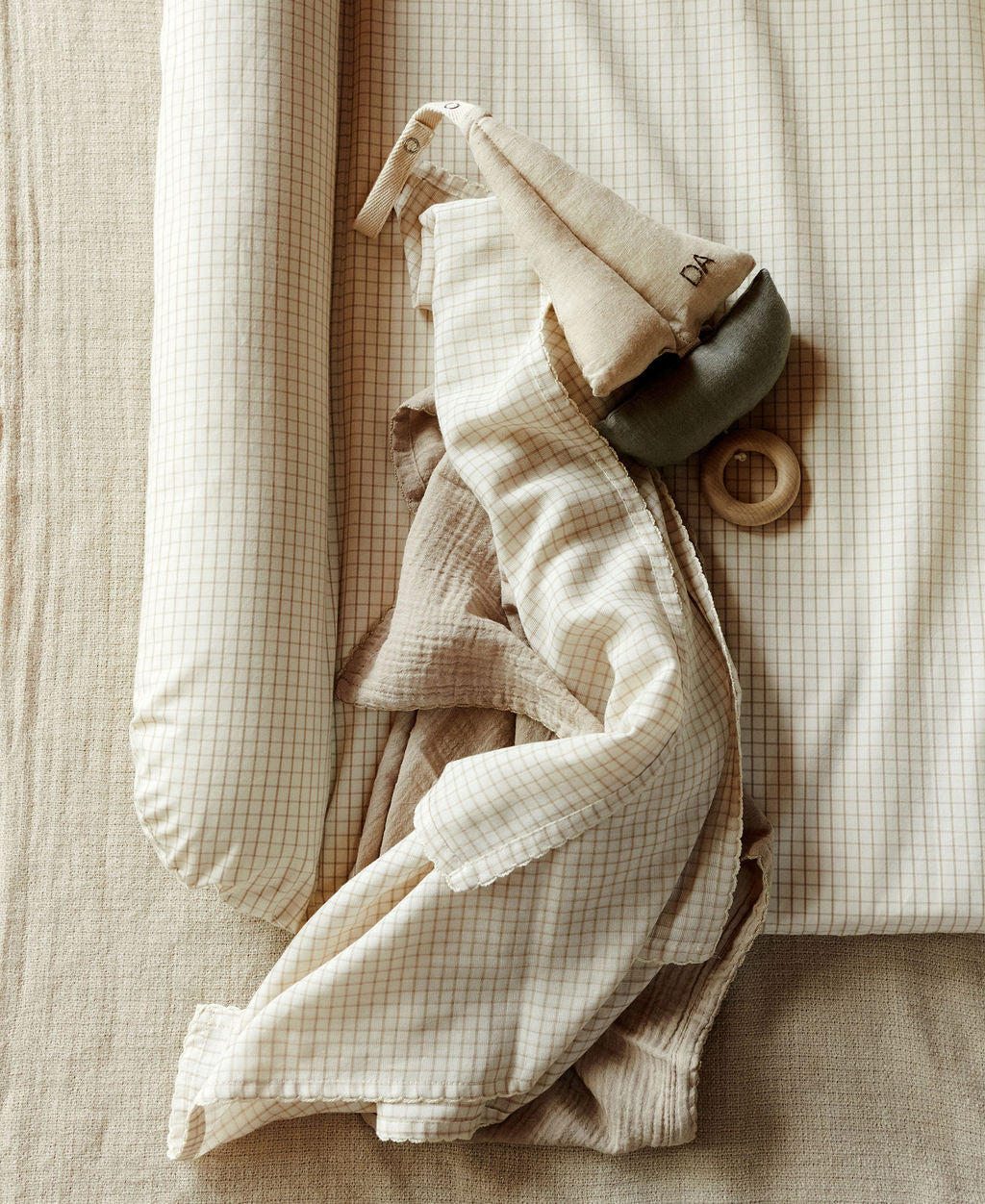 Dear April Mio Mulltücher 3er-Pack, Mini Check