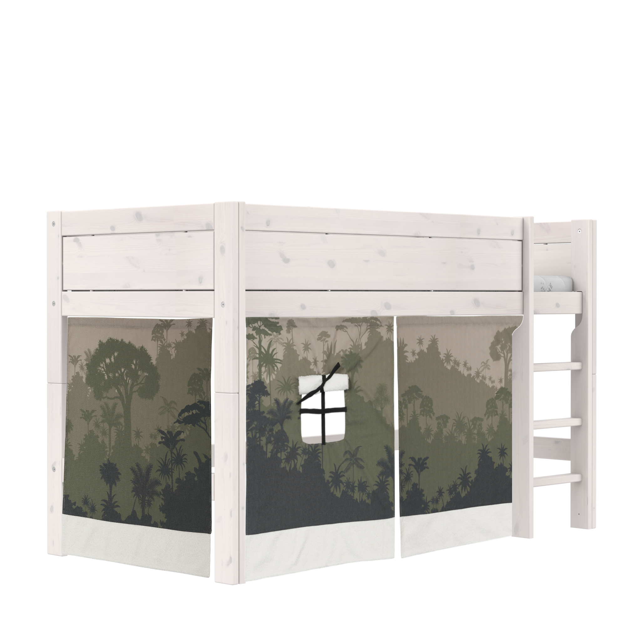 Lifetime Spielvorhang für halbhohes Bett - Panda Paradise