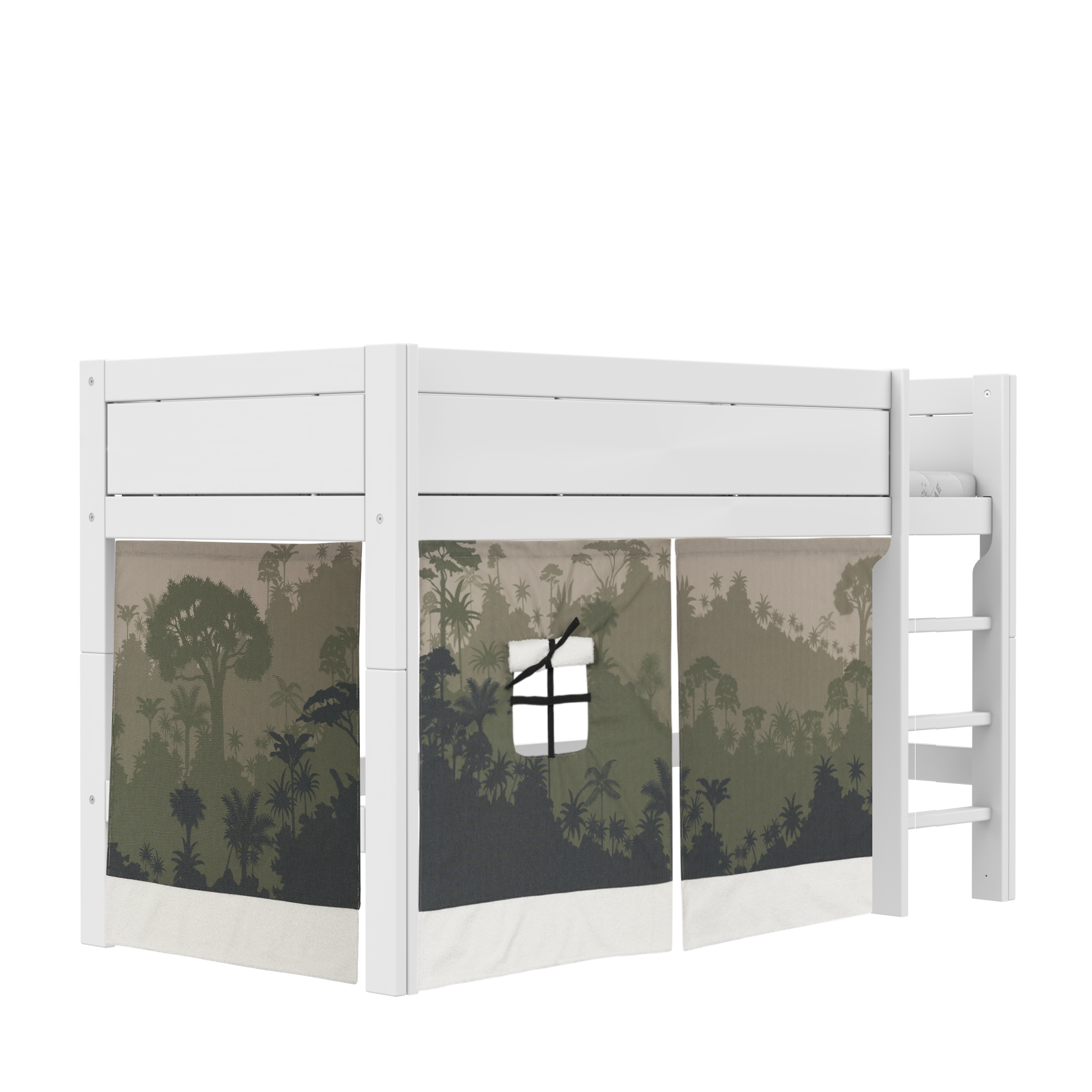 Lifetime Spielvorhang für halbhohes Bett - Panda Paradise