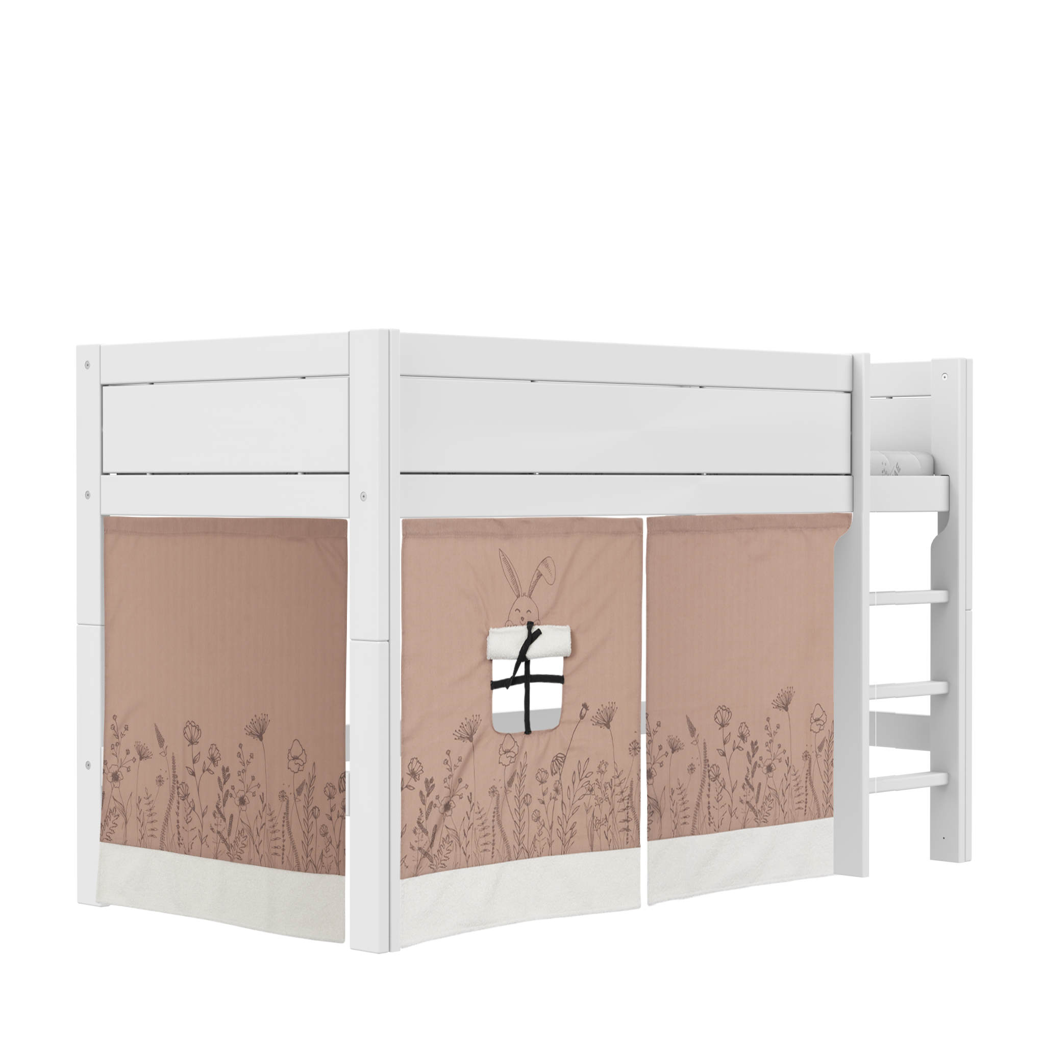 Lifetime Spielvorhang für halbhohes Bett - Happy Rabbit