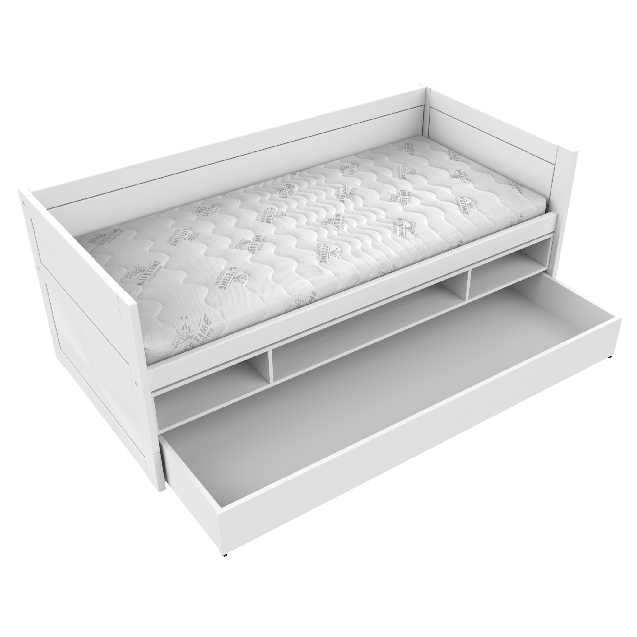 Lifetime Kojenbett mit Stauraum und Bettschublade