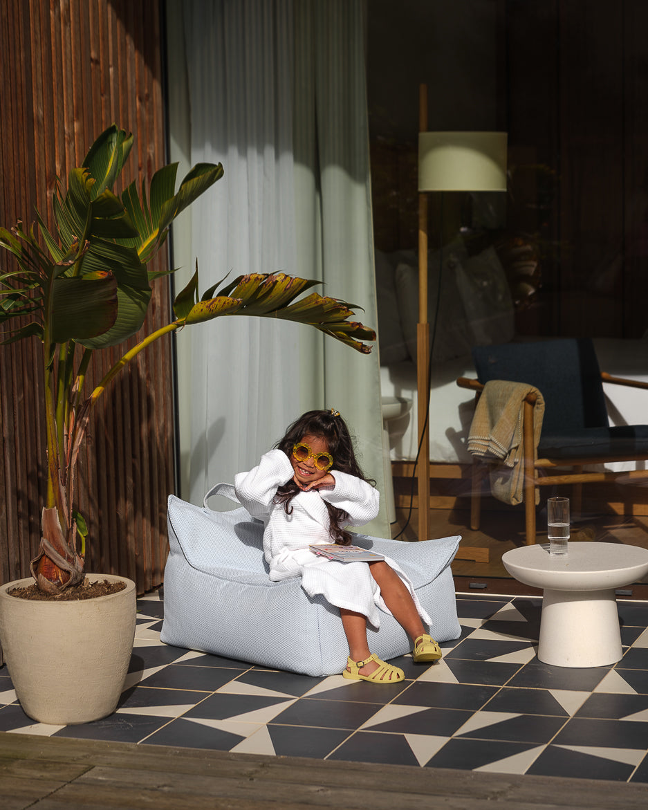 Wigiwama Outdoor Sitzsack, Azure