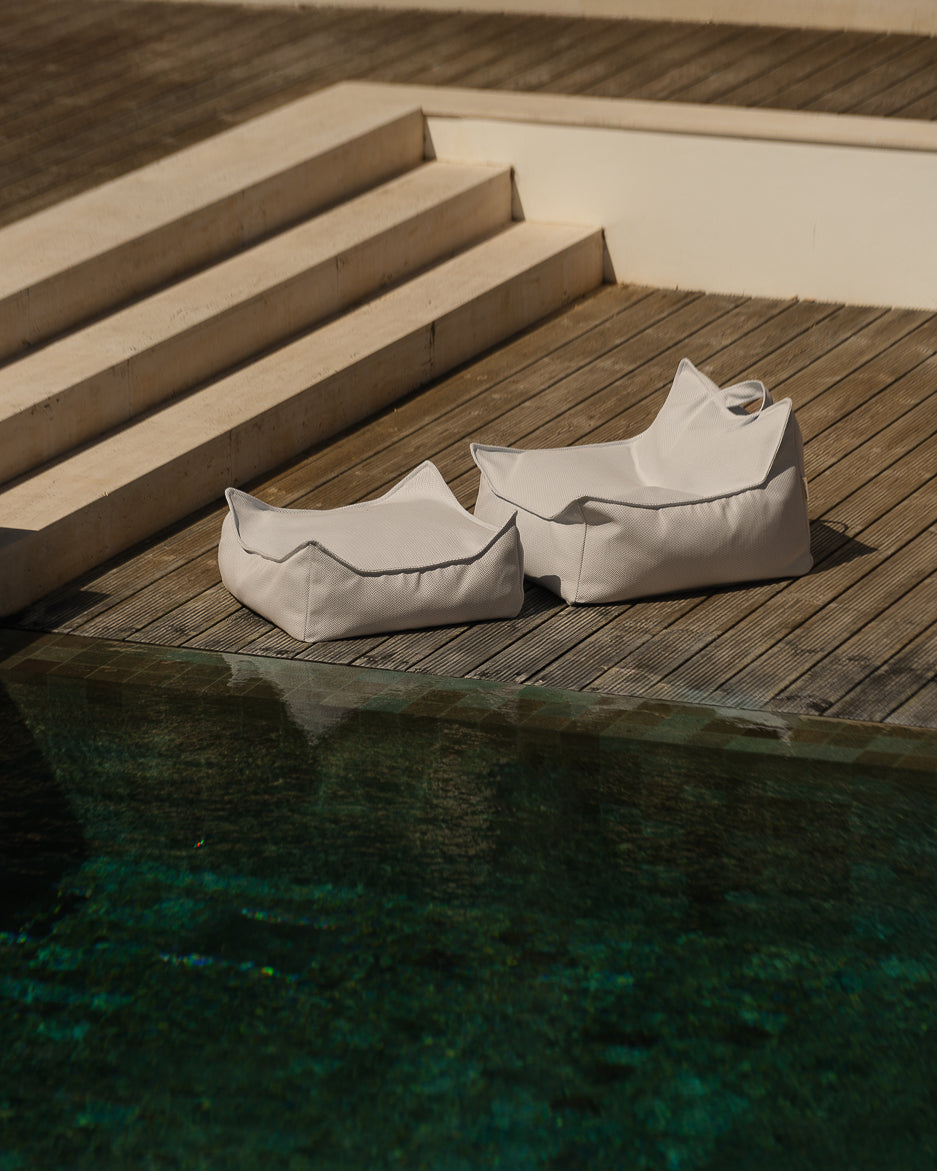 Wigiwama Outdoor Set - Sitzsack & Ottomane, Terra