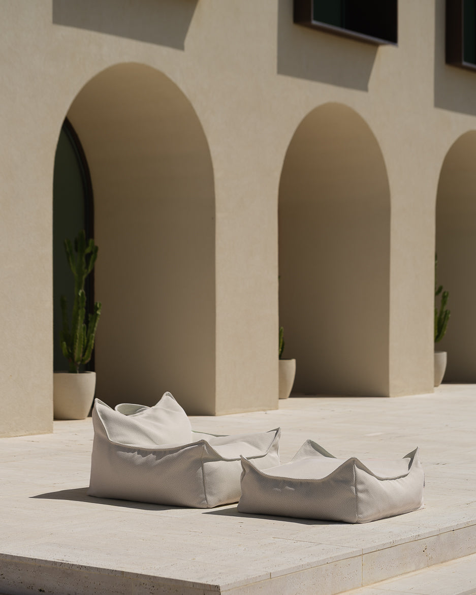 Wigiwama Outdoor Set - Sitzsack & Ottomane, Terra