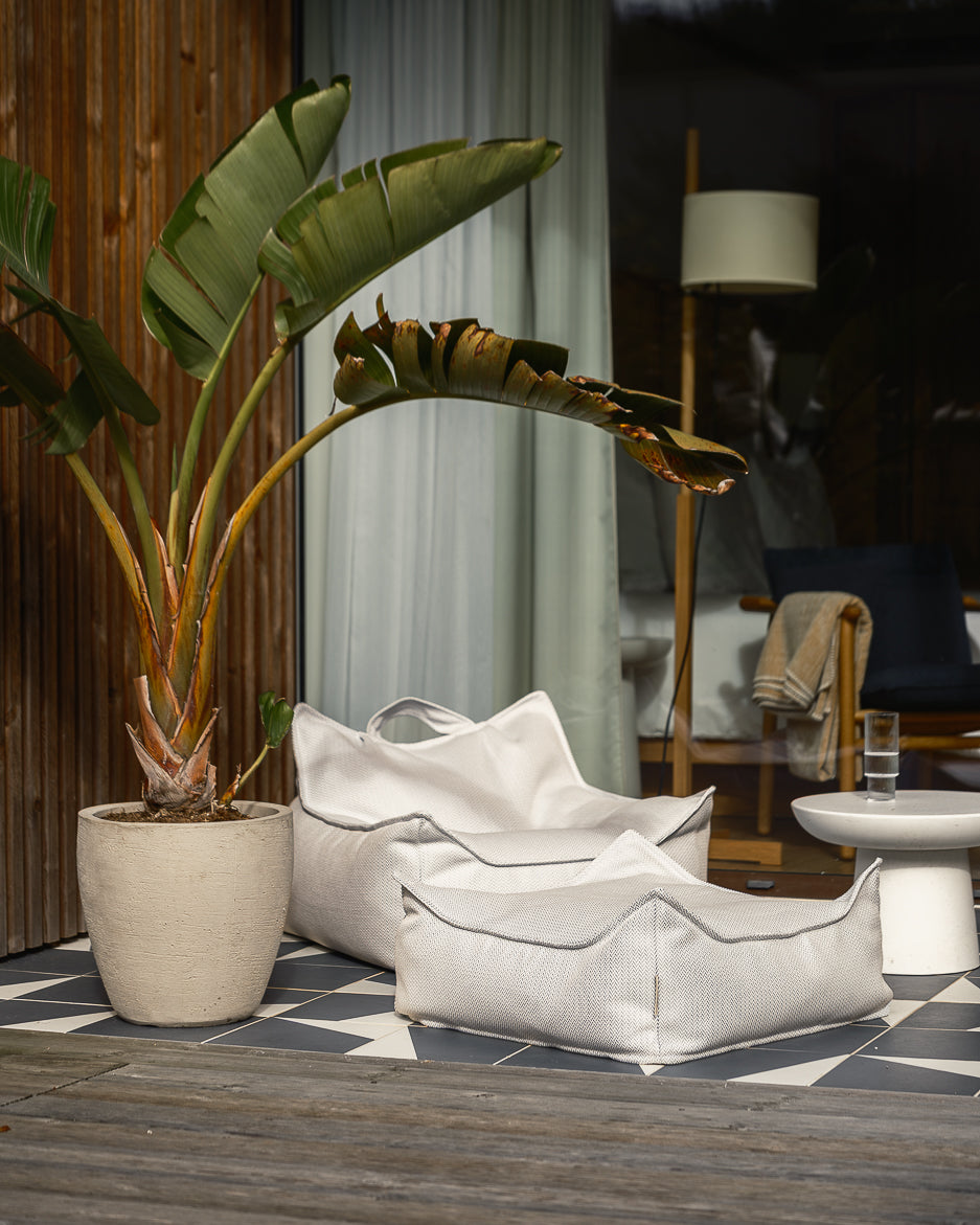 Wigiwama Outdoor Set - Sitzsack & Ottomane, Terra