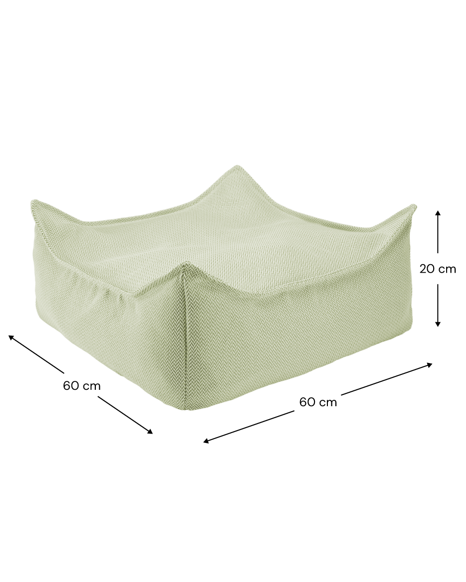 Wigiwama Outdoor Set - Sitzsack & Ottomane, Herba