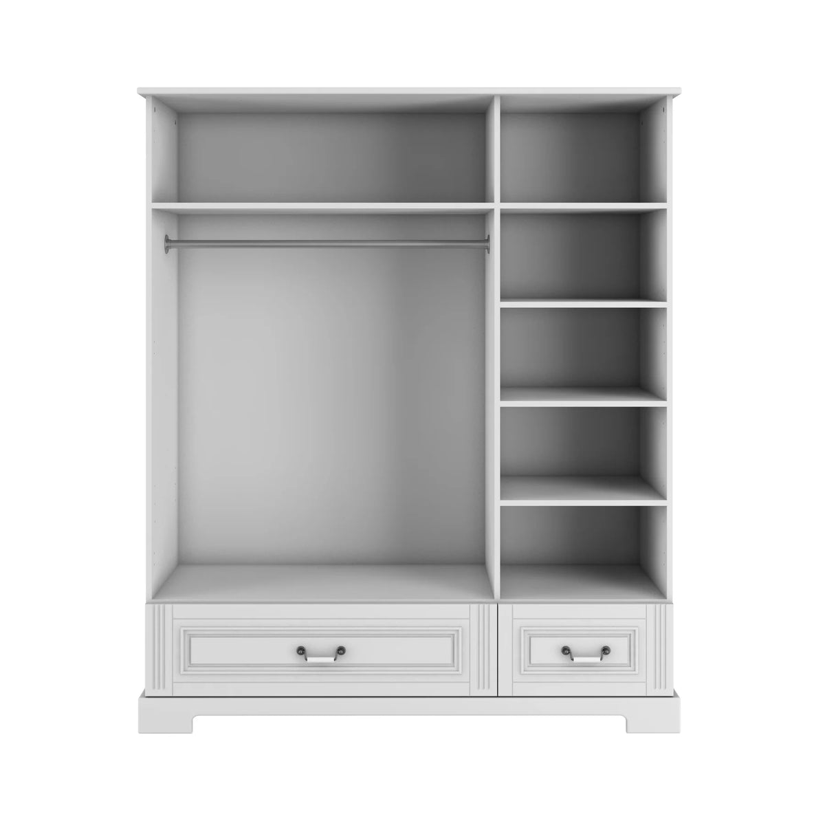 Bellamy 3-türiger Kleiderschrank Ines, weiß