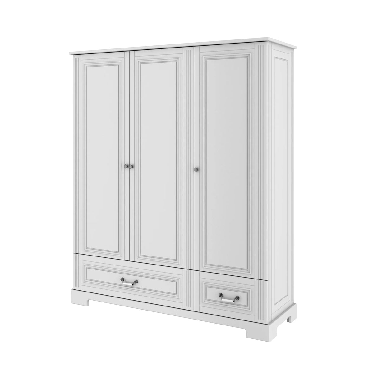 Bellamy 3-türiger Kleiderschrank Ines, weiß