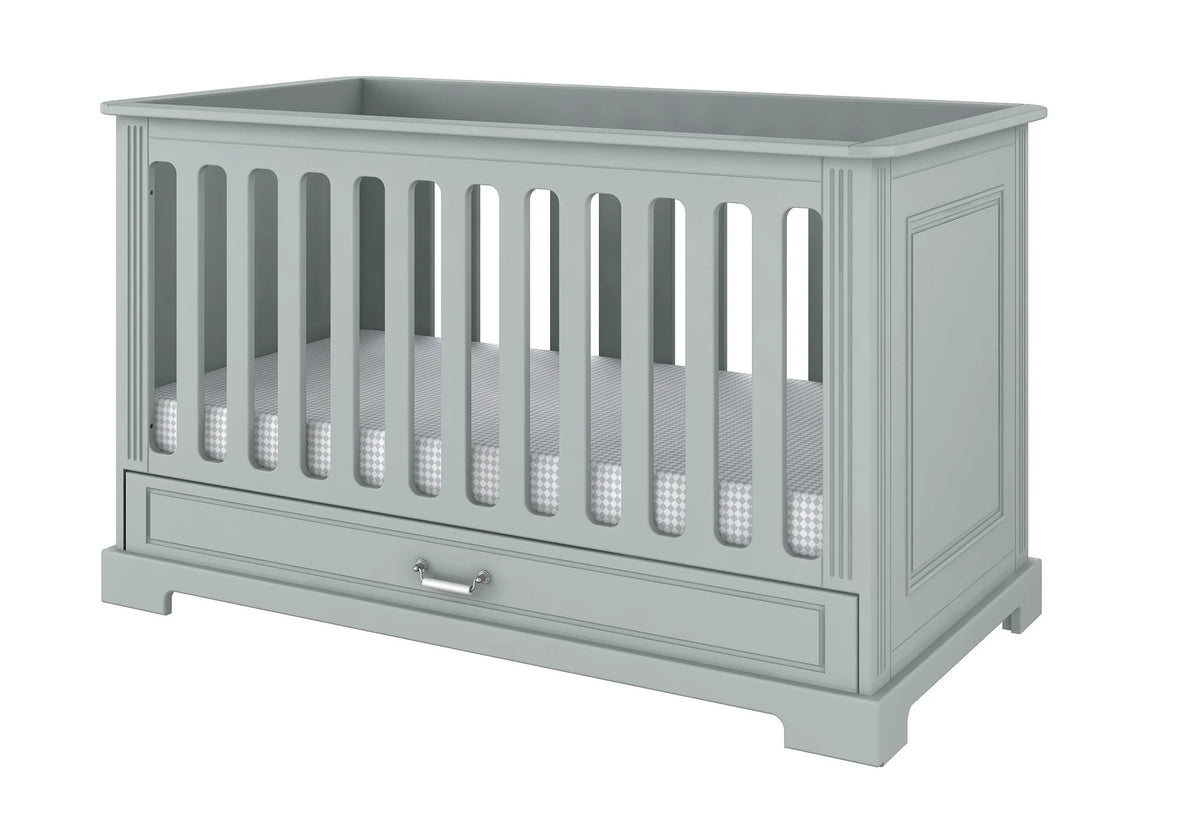 Bellamy Babybett 70x140 cm Ines, grau