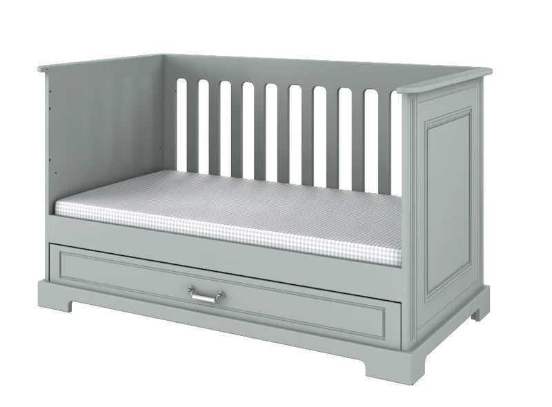 Bellamy Babybett 70x140 cm Ines, grau
