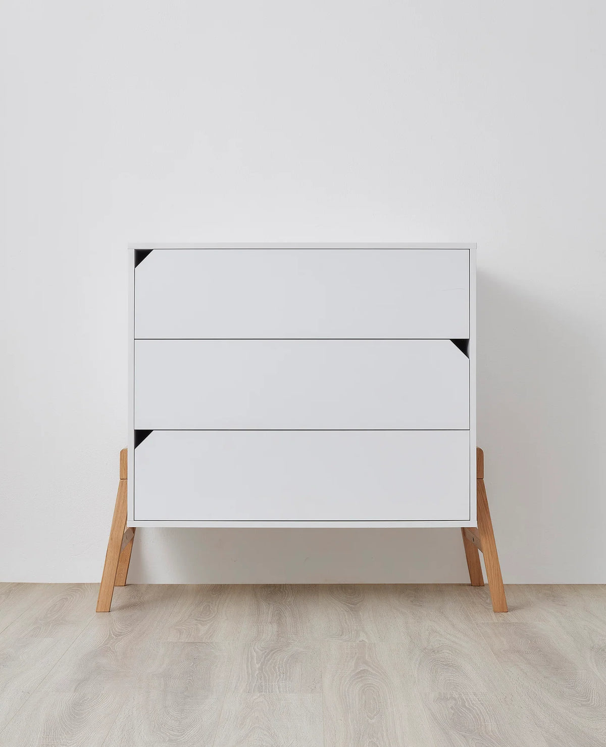 Bellamy Kommode mit 3 Schubladen Lotta, weiß
