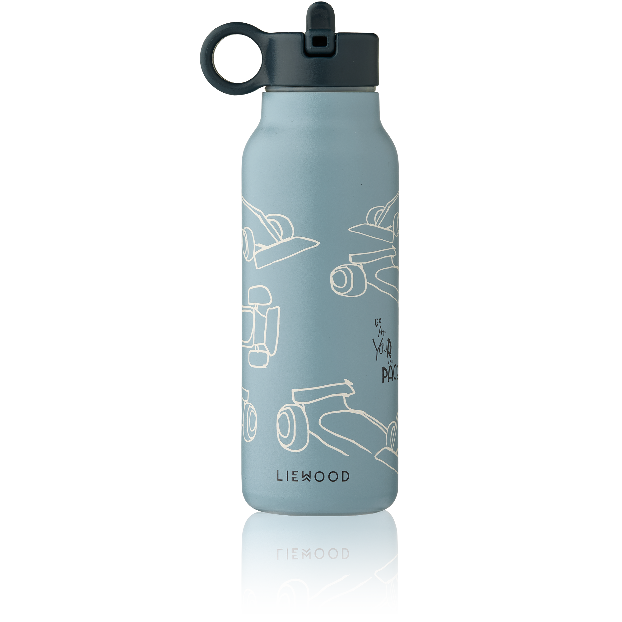 Liewood Trinkflasche Falk, Race Cars