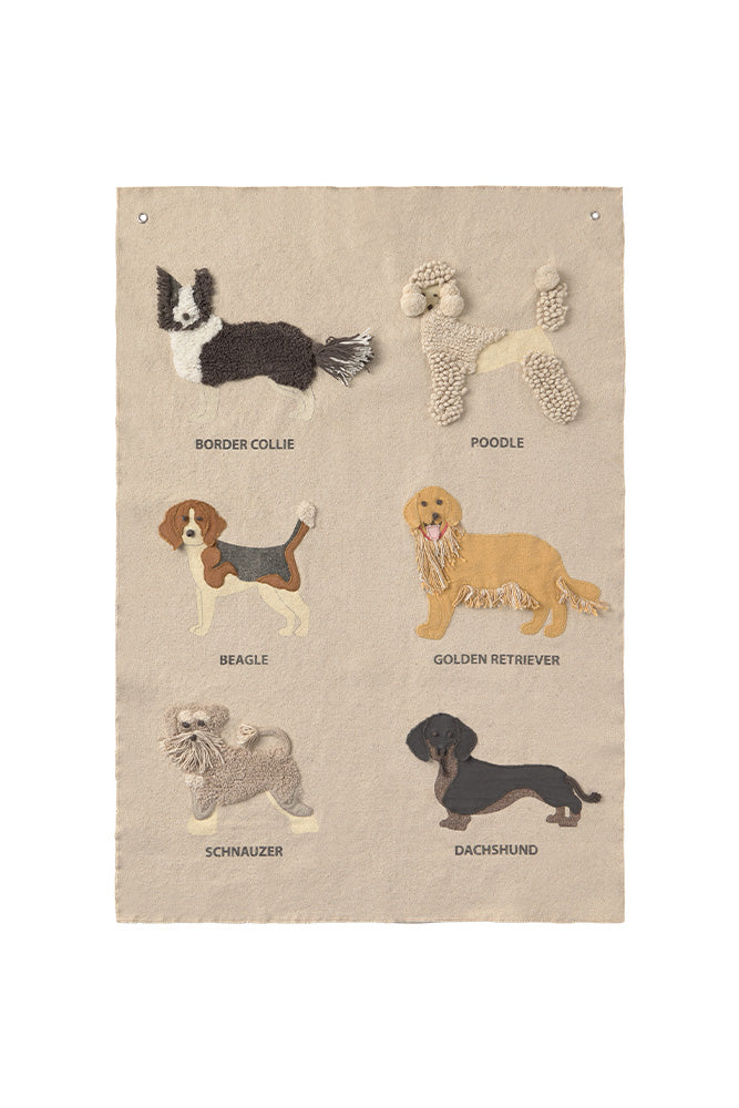 Lorena Canals Wandteppich Dogs