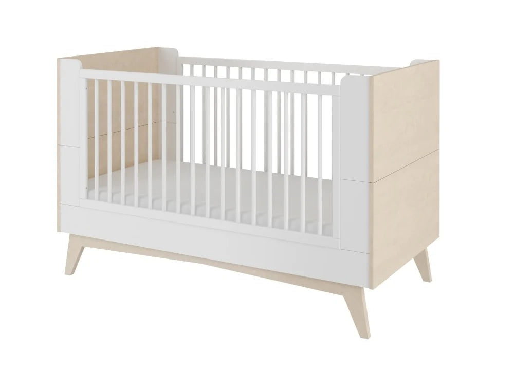 Bellamy Babybett 70x140 cm So Sixty, inkl. Umbauset zum Kinderbett