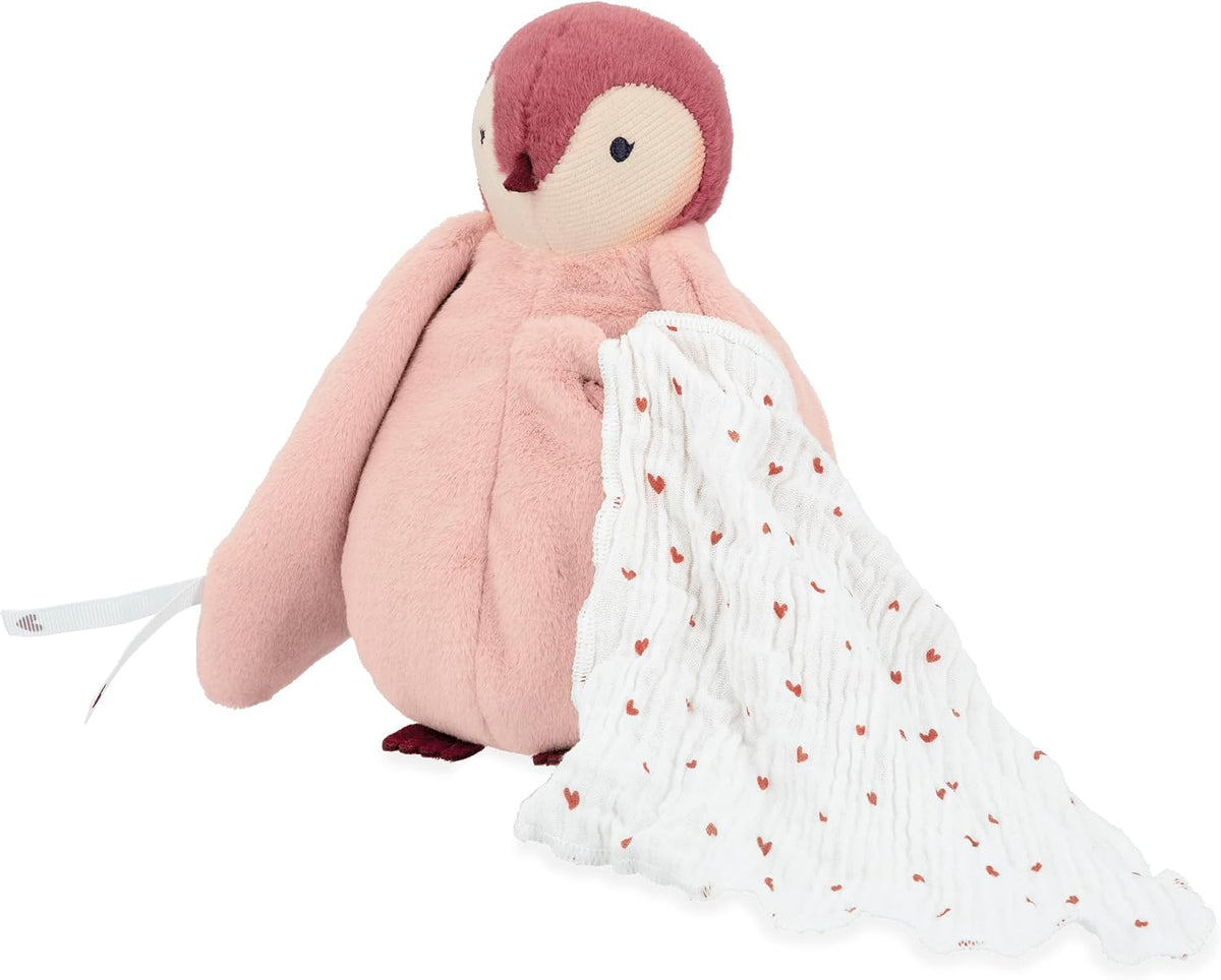 Kaloo Kuscheltier Pinguin, mit Musselintuch