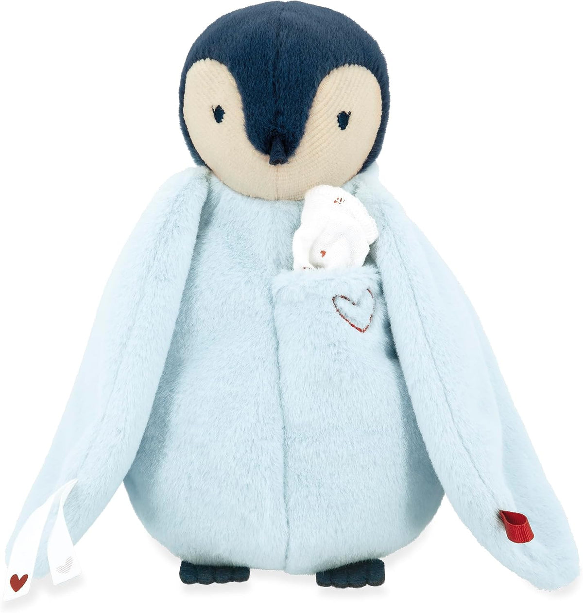 Kaloo Kuscheltier Pinguin, mit Musselintuch