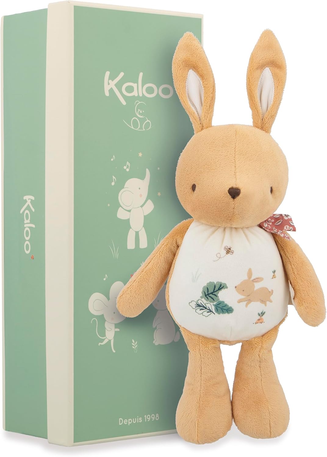 Kaloo Kuscheltier Hase mit Knisterpapier