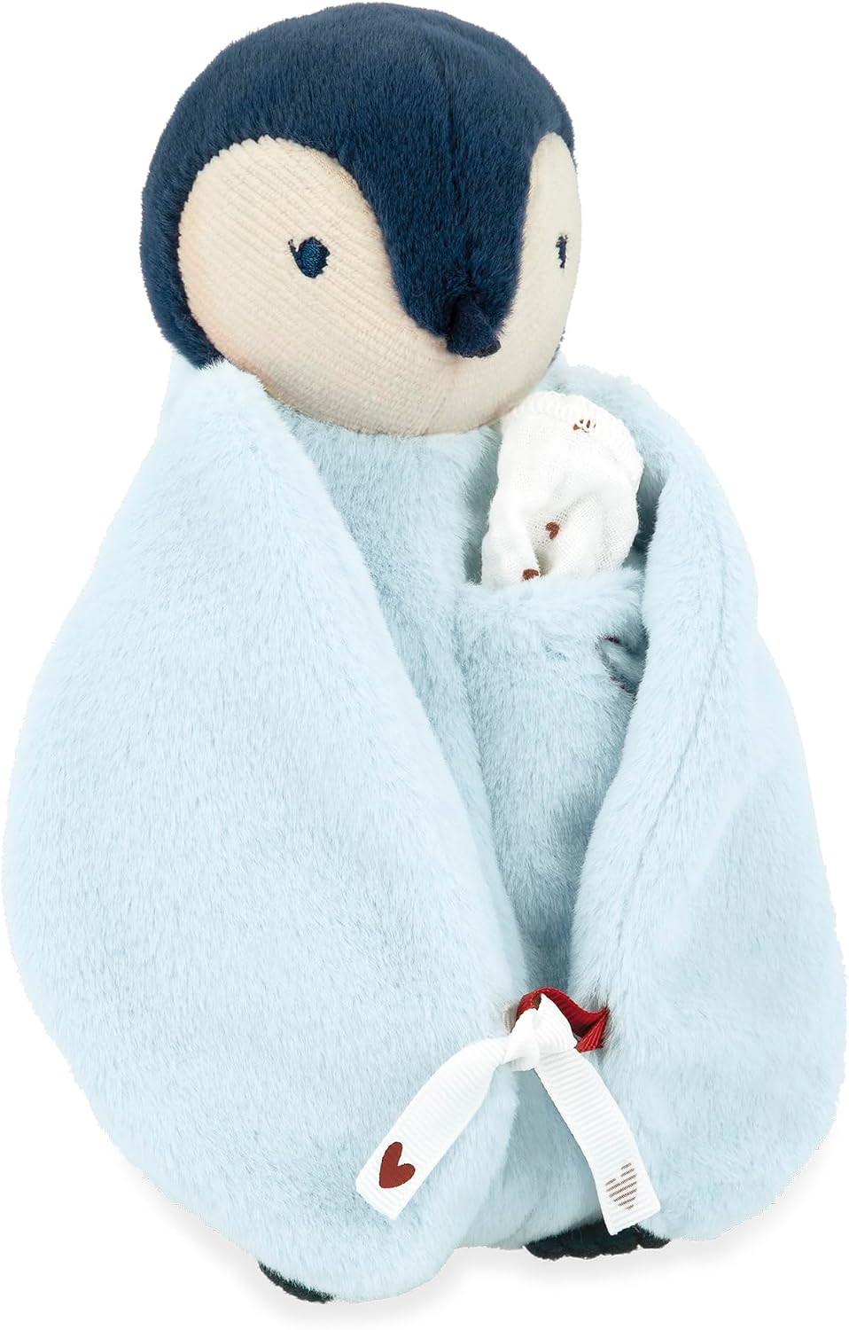 Kaloo Kuscheltier Pinguin, mit Musselintuch