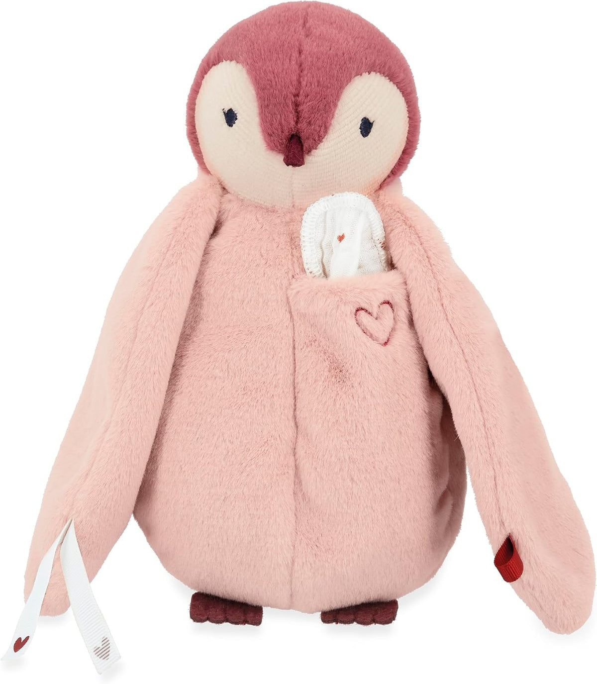 Kaloo Kuscheltier Pinguin, mit Musselintuch
