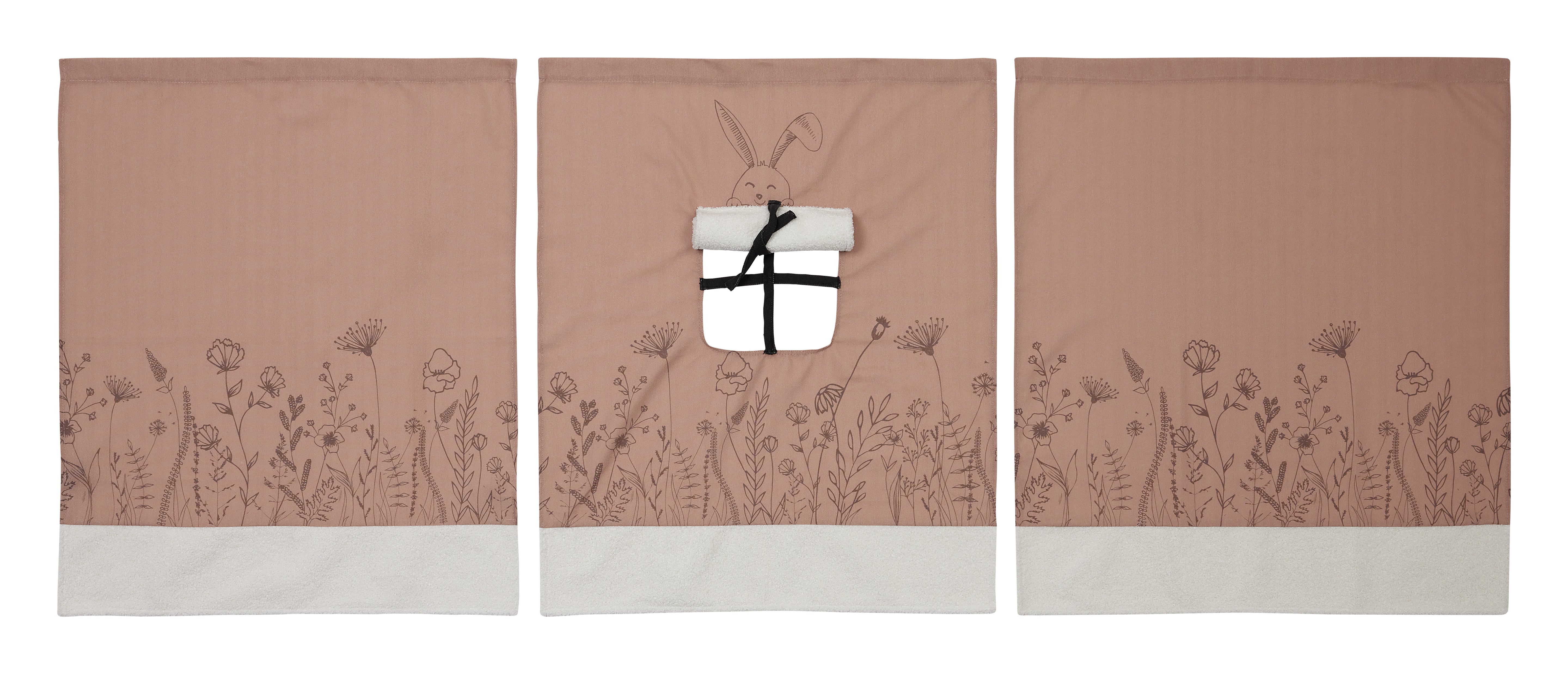 Lifetime Spielvorhang für halbhohes Bett - Happy Rabbit