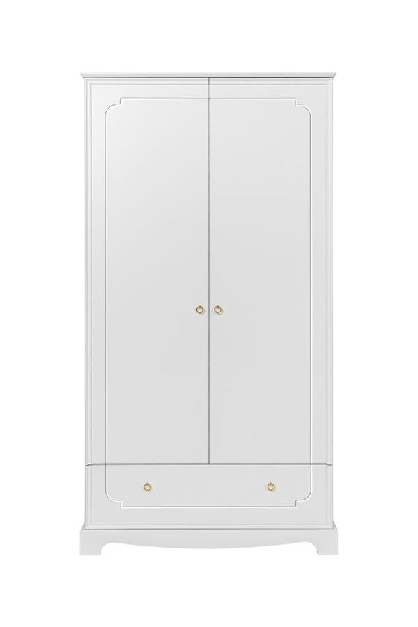 Bellamy 2-türiger Kleiderschrank Royal, weiß