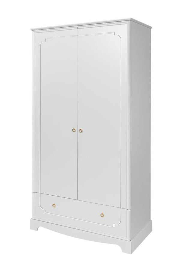 Bellamy 2-türiger Kleiderschrank Royal, weiß