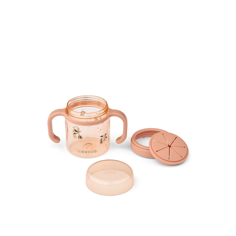 Liewood Snackbecher Enyo, Peach / Sea shell