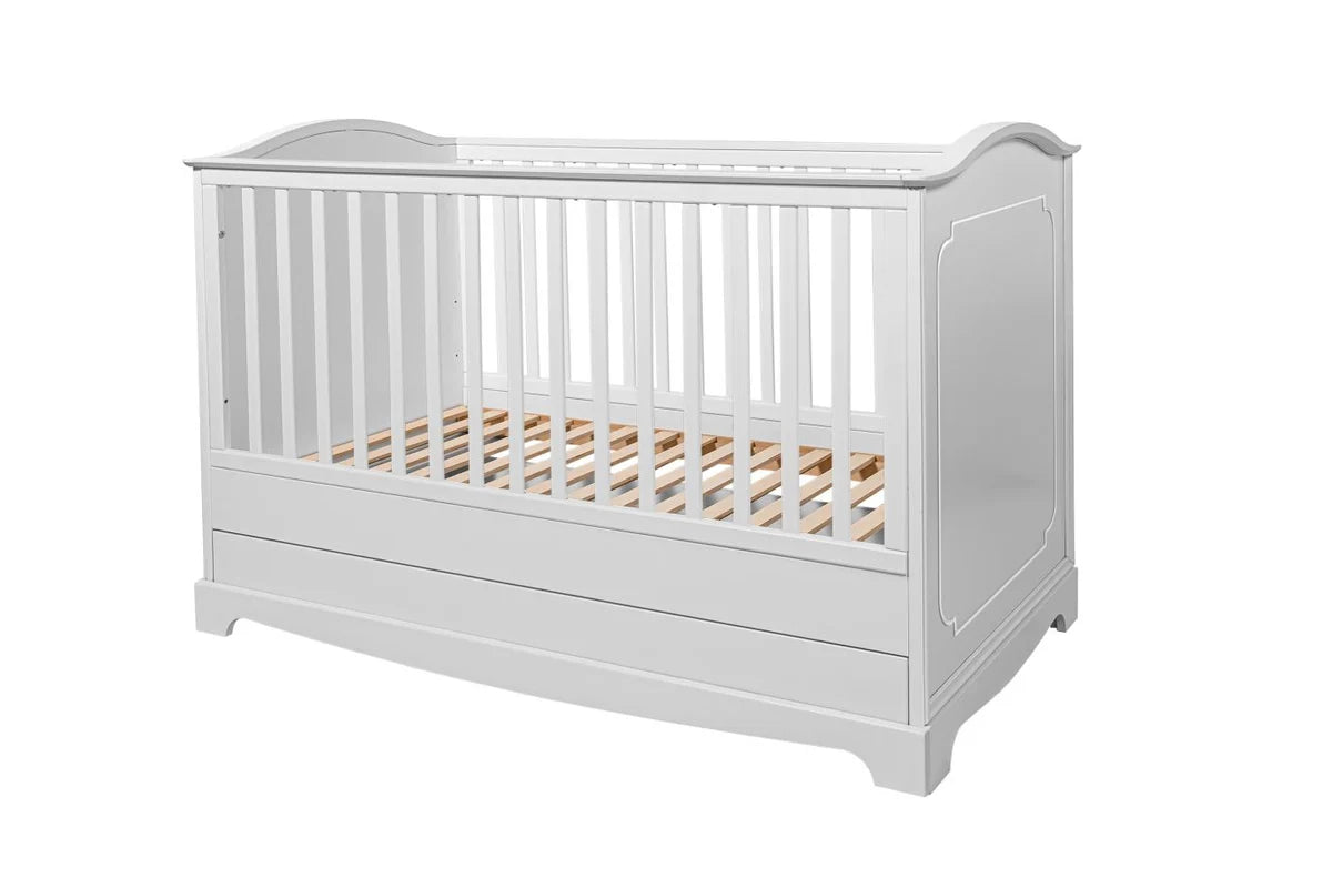 Bellamy Babybett 70x140 cm Royal, weiß