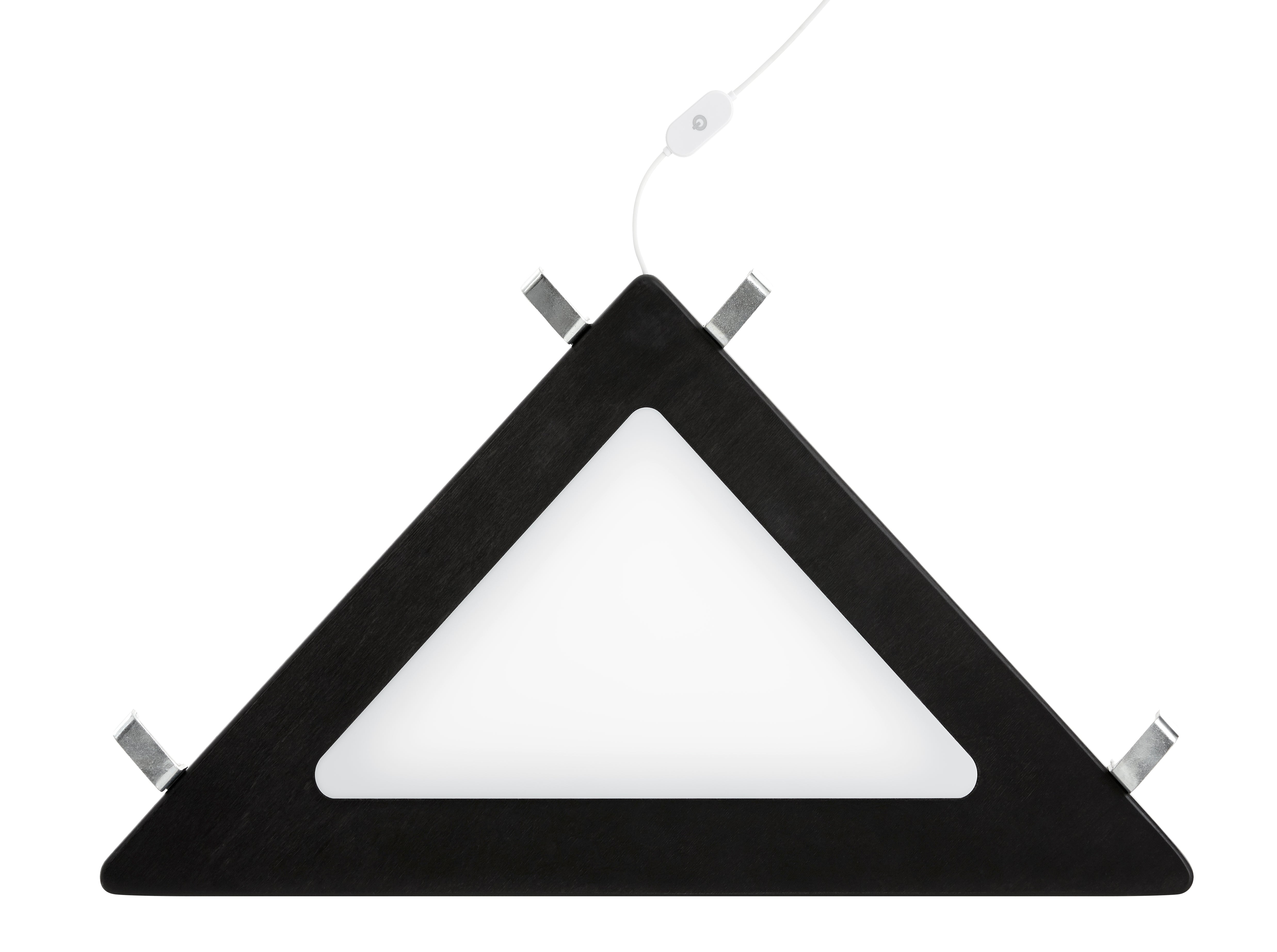 Lifetime Eckablage mit LED Licht - Schwarz