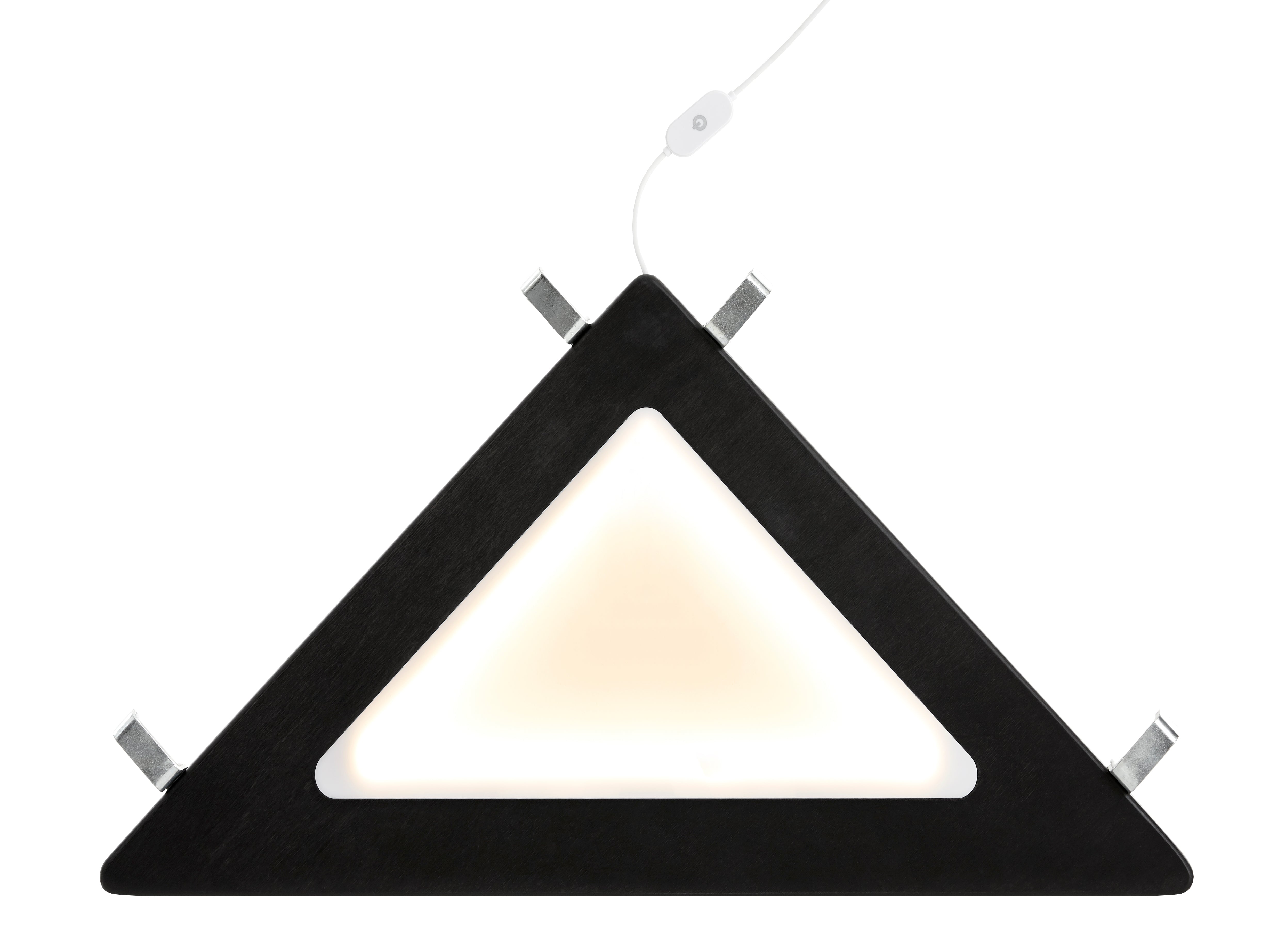 Lifetime Eckablage mit LED Licht - Schwarz