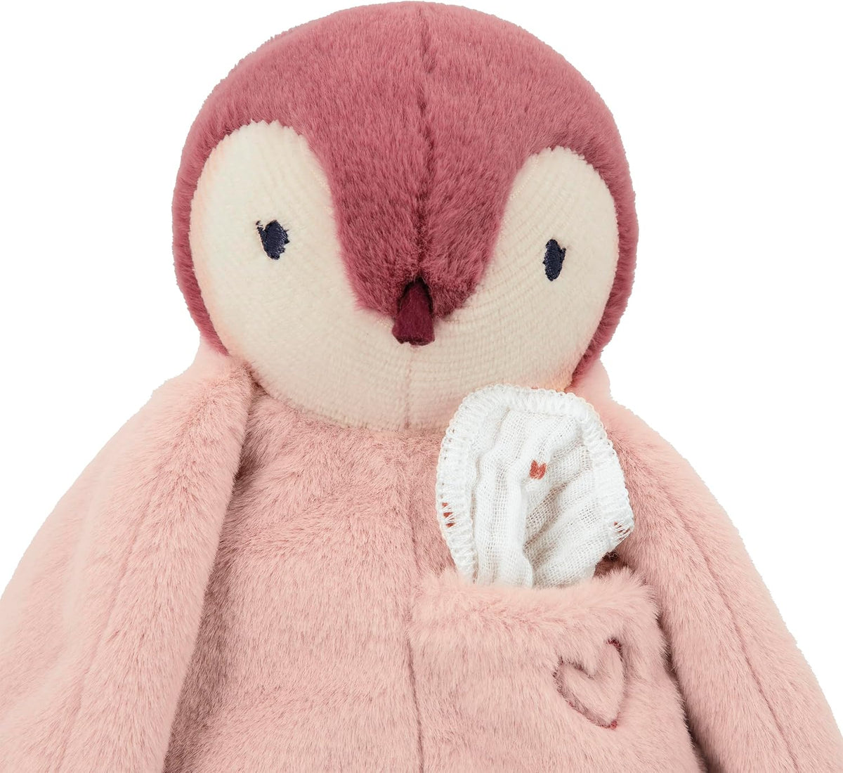 Kaloo Kuscheltier Pinguin, mit Musselintuch